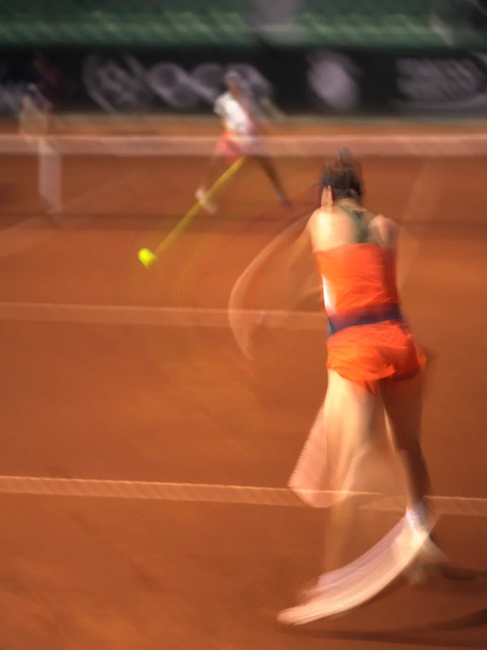 Tennis Motion blur WTA