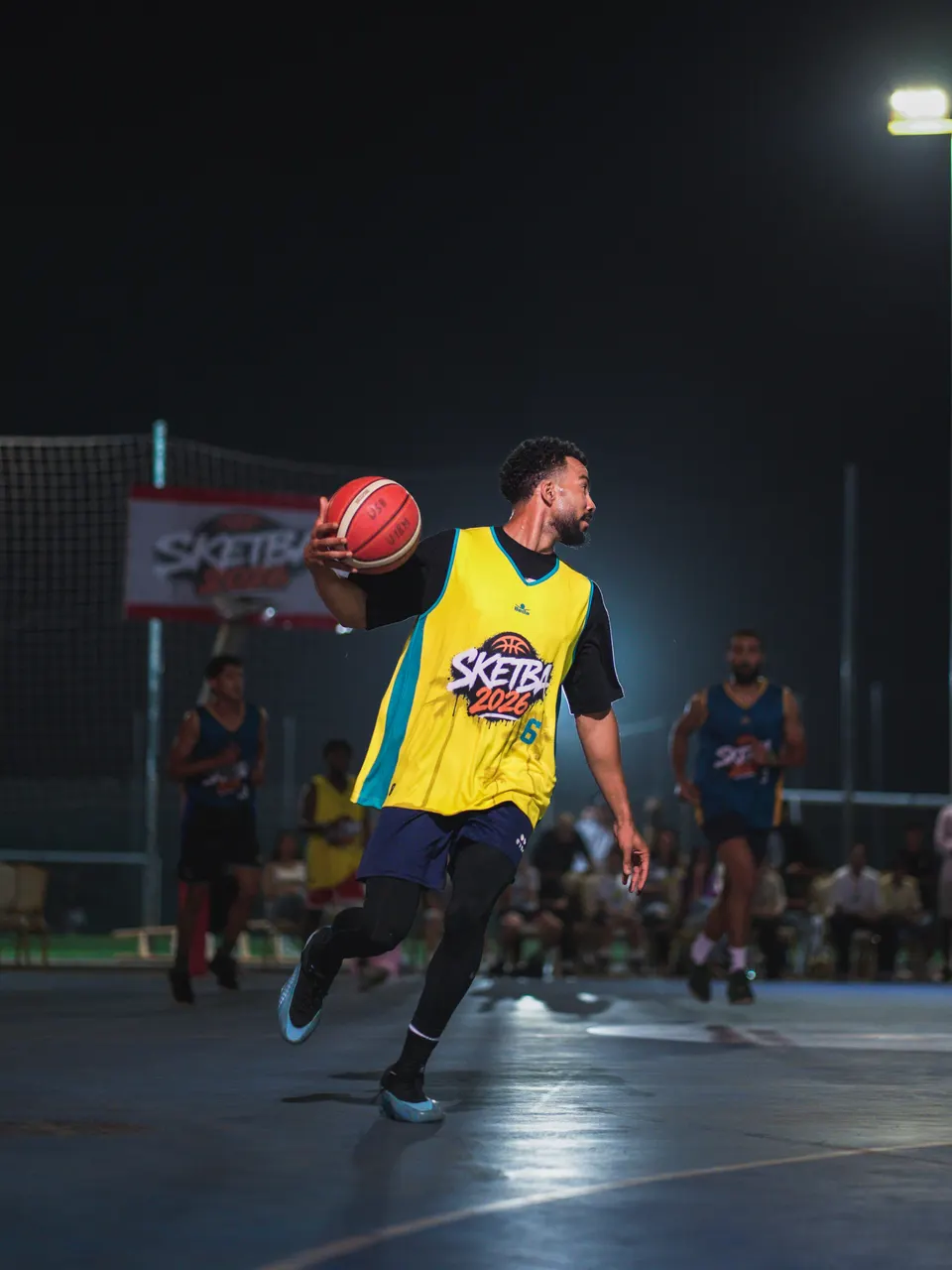 Basketball Sketba men game run